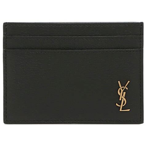 サンローラン Saint Laurent カードケース タイニーモノグラム 名刺入れ ブラック メンズ レディース Saint Laurent