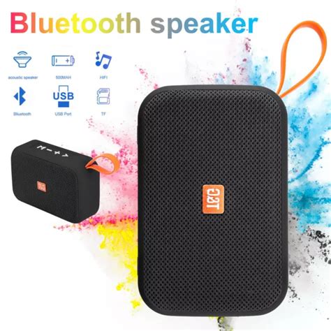 Haut Parleur Bluetooth Portable Sans Fil St R O Basse Usb Tf Fm Eur