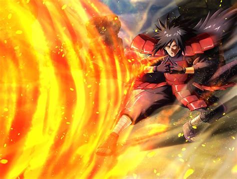 Madara Uchiha Fire Style Majestic Destroyer By Itxchis On Deviantart