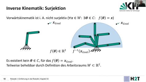 07 Robotik I Kapitel 03 Inverse Kinematik YouTube