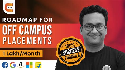 Roadmap For Off Campus Placements 100 Success Formula Guaranteed Job