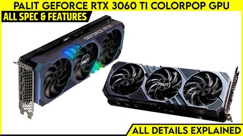 Palit Geforce Rtx 3060 Ti Colorpop Lineup Color Shifting Graphics Card Launched All Spec