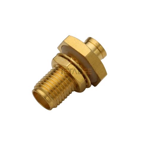 Waterproof Sma Jack Bulkhead Connector Metabeeai