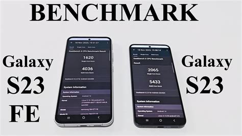 Samsung Galaxy S23 FE Vs Galaxy S23 BENCHMARK COMPARISON YouTube