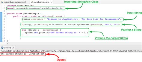 How To Parse A String In Java