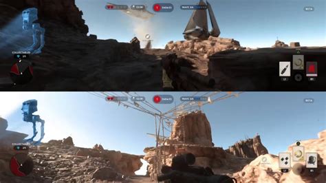 Star Wars Battlefront Beta Split Screen Ps Gameplay P Youtube