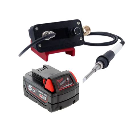 Soldering Iron For Milwaukee M18 18v Battery Battery Adapters