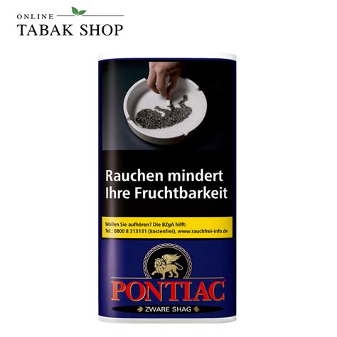 Pontiac Zware Shag Tabak Kaufen Online Tabak Shop