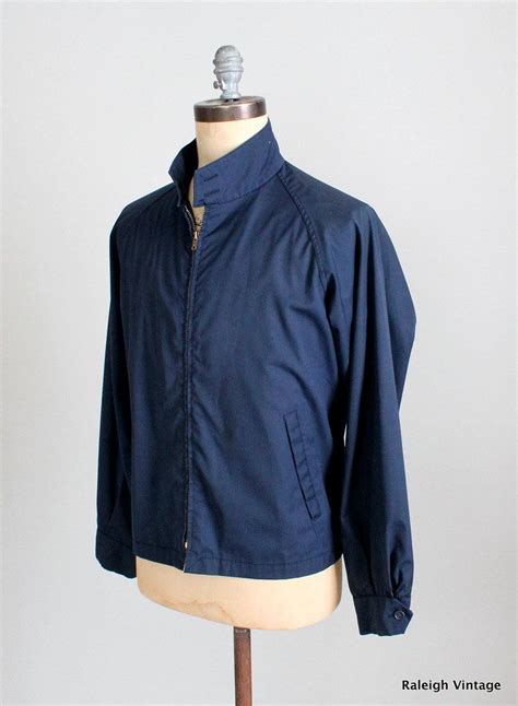 Reservedvintage 1960s Mens Jacket 60s London Fog Mod Navy Jacket Men Menswear Menswear