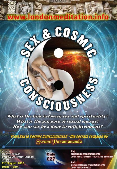 Learn The Science Of Meditation From Sex To Cosmic Consciousness