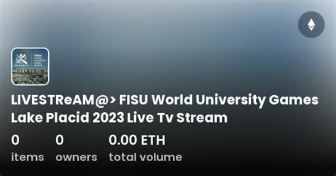 LIVESTReAM FISU World University Games Lake Placid 2023 Live Tv