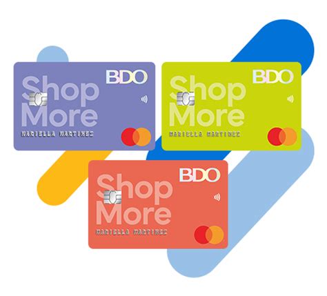 Shopmore Mastercard Credit Card Bdo Unibank Inc