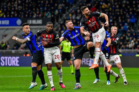 Uefa Champions League Ac Milan Inter Milano Nerazzurri Sunt