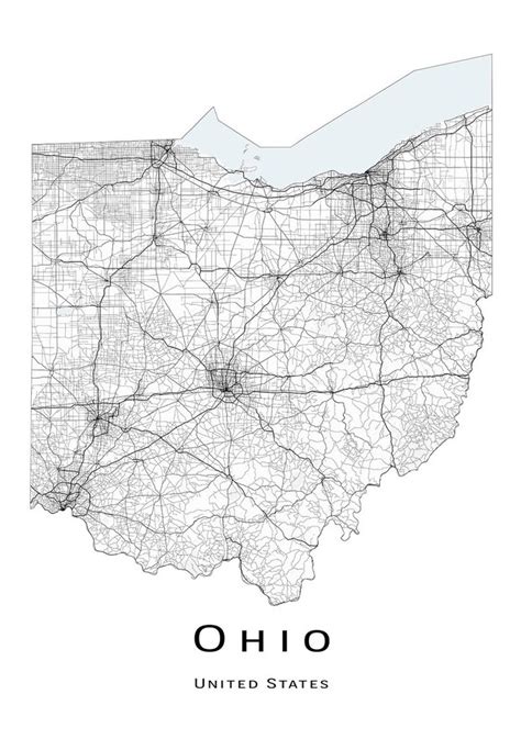 Ohio Map With Cities and Highways: Easy Local Navigation