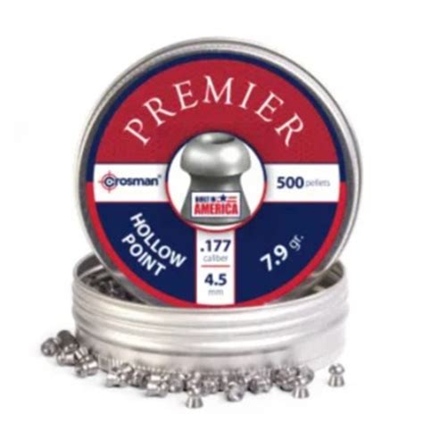 177 Crosman Premier Hollow Point Pellet 79gr 500