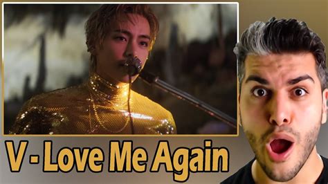 V Love Me Again Official Mv Reaction Kpop Tepk Youtube