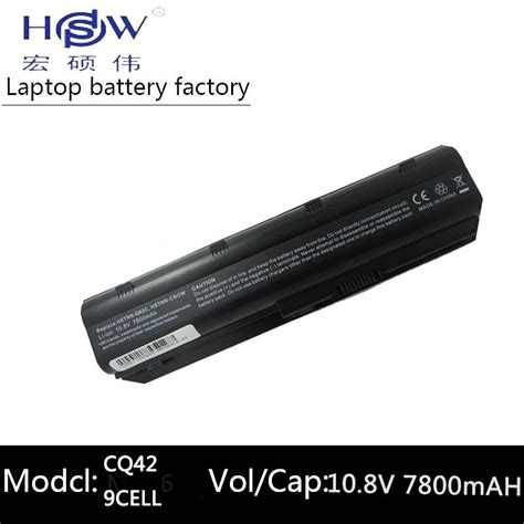 HSW New 7800MAH Laptop Battery For Hp Pavilion G6 Battery DV3 DM4 G32