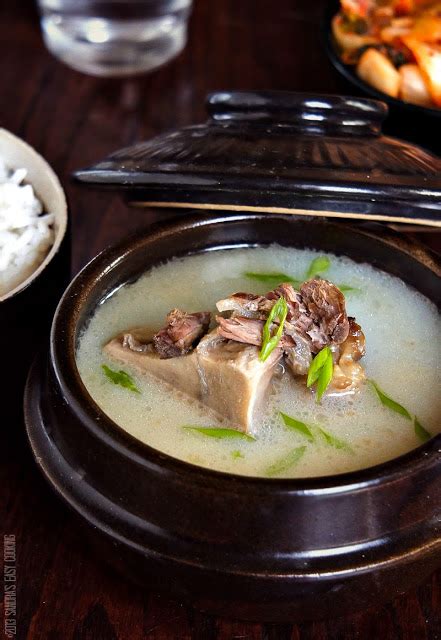 Korean Ox Bone Soup Sandras Easy Cooking