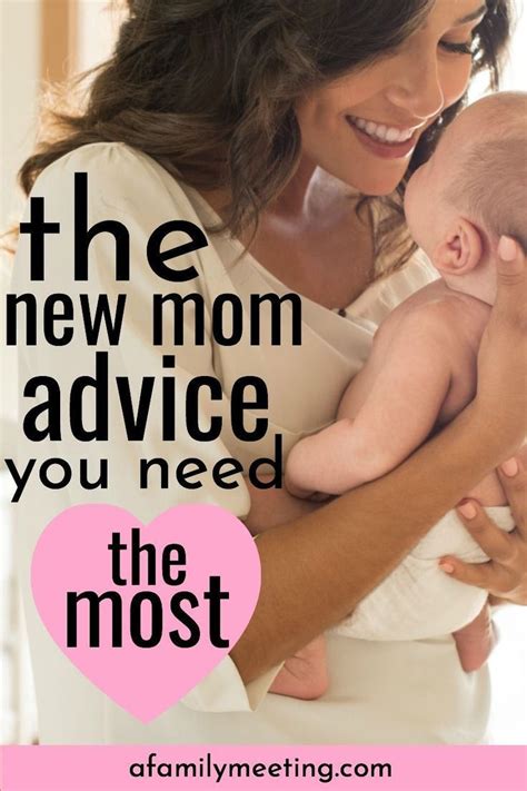 The Single Most Important Thing Every New Mom Needs To Know New Moms