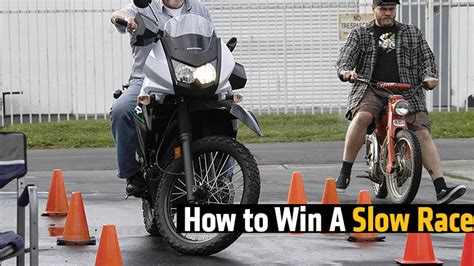 How To Win A Motorcycle Slow Race