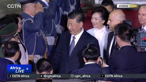 President Xi Jinping Arrives In Greece For State Visit YouTube