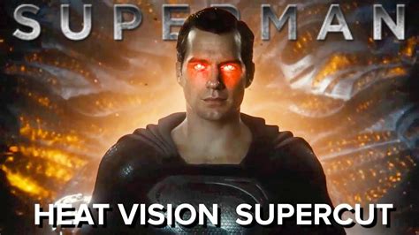 Superman Heat Vision Supercut Including Zack Snyders Justice League