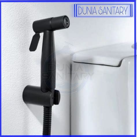 Jual Jet Shower Stainless Sus Hitam Bano Exlisive Toilet Spray