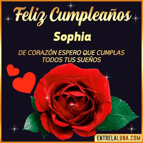 ºº Feliz Cumpleaños Sophia 32 Tarjetas y