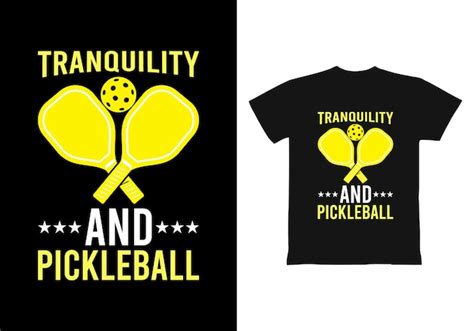 Premium Vector Pickleball T Shirt Design