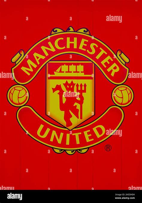 Manchester United Logo Hi Res Stock Photography And Images Alamy