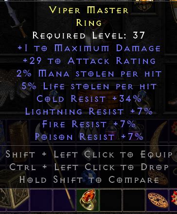 Nice Dual Leech Ring With All Rez Topic D2jsp