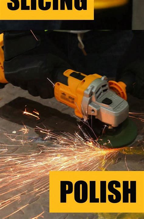 LYUWO Brushless Rechargeable Angle Grinder Lithium Battery High Power