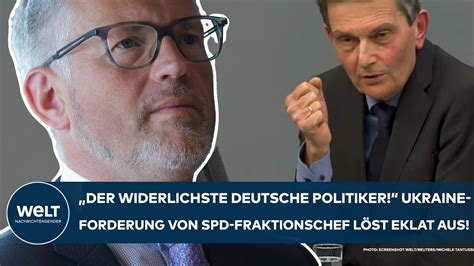 Ukraine Krieg Der Widerlichste Deutsche Politiker Forderung Von Spd