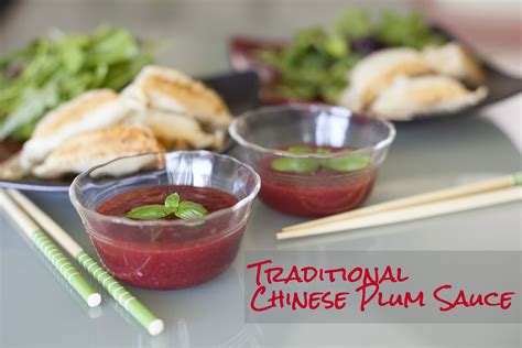 Traditional Chinese Plum Sauce From Scratch