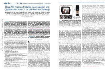 Deep Rib Fracture Instance Segmentation And Classification From CT On