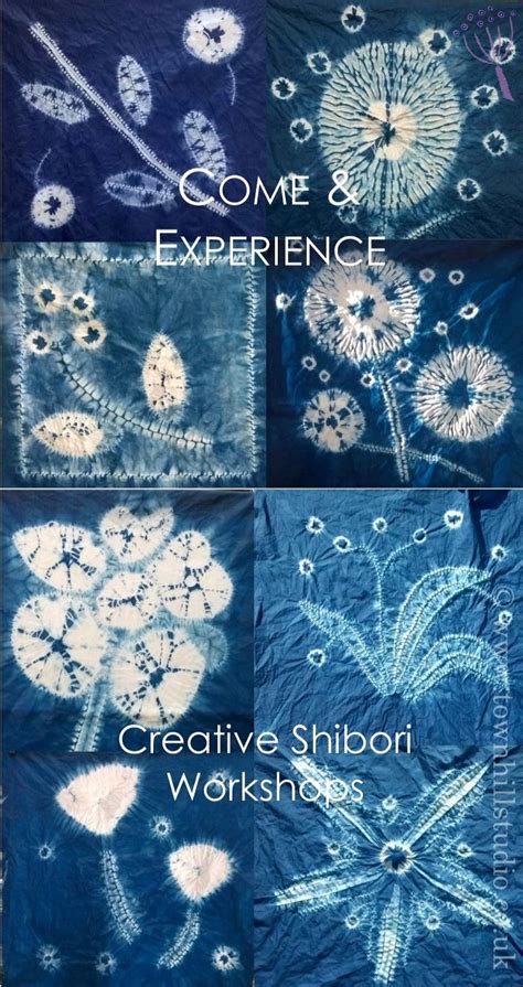 Shibori Workshops Courses Townhill Studio Fabric Dyeing