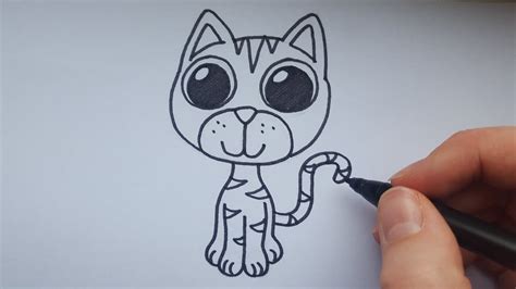 How To Draw A Cat Hoe Teken Je Een Kat YouTube