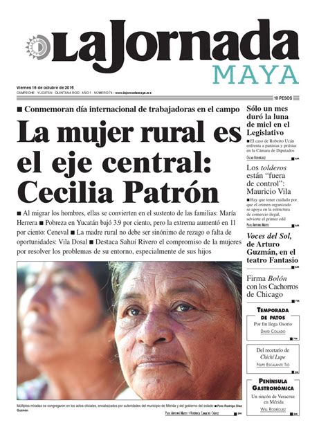 La Jornada Maya · Número 74 By La Jornada Maya Issuu