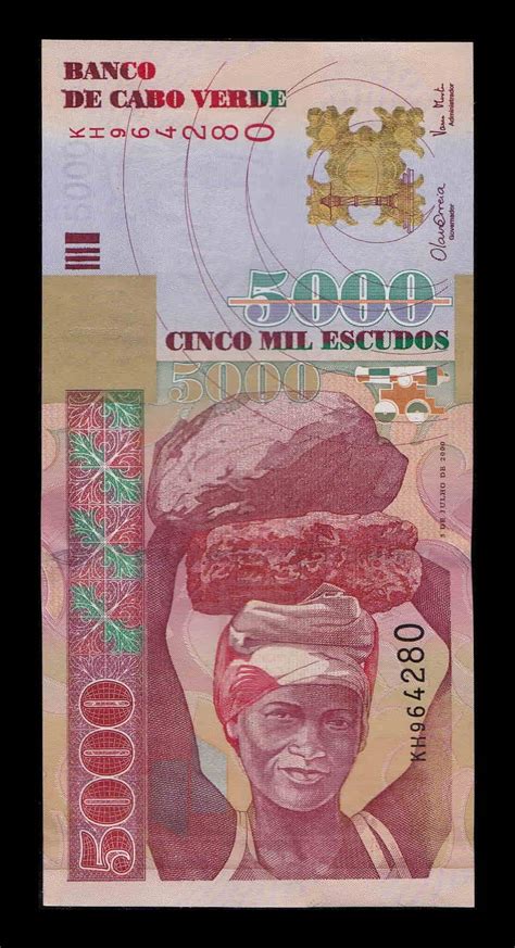 Cabo Verde 5000 Escudos 2000 Pick 67 SC UNC NUMISMÁTICA LA LONJA