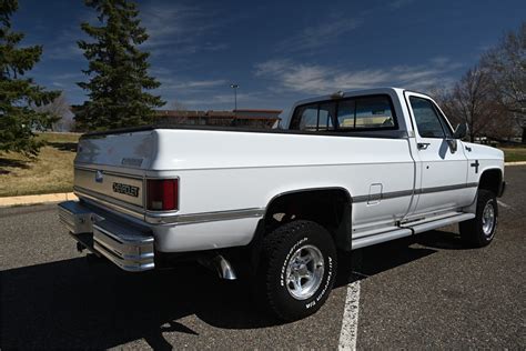 Cummins Powered 1985 Chevrolet K10 5 Speed Available For Auction