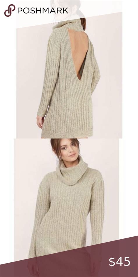 Tobi Ayda Cowl Turtleneck Sweater Dress Designed By Tobi The Ayda Cowl