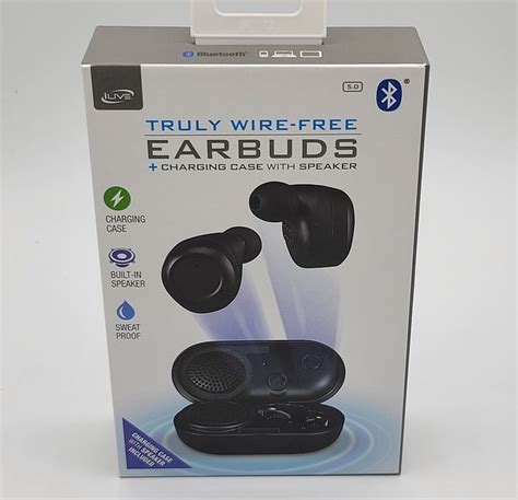 Ilive Truly Wire Free Earbuds With Charging Case And Speaker Review The Gadgeteer Earbuds