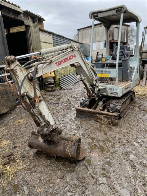 Takeuchi Tb Ton Mini Digger For Sale From United Kingdom