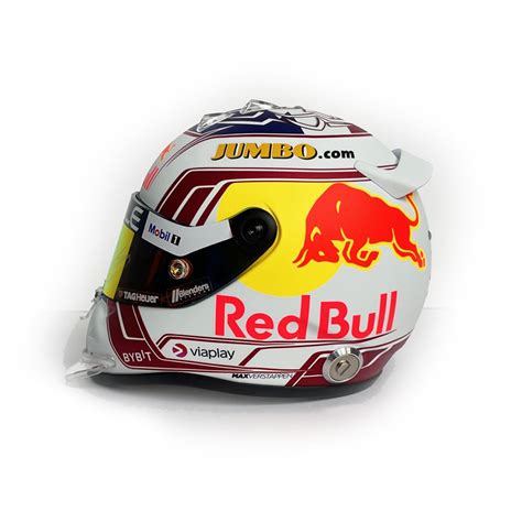 Max Verstappen Signed Rbr 12 Scale Helmet Dutch 2023 F1 World Champion