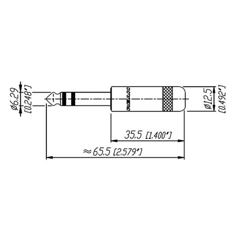 Nys Neutrik Rean Audio Jack Plug Mm P Stereo For Cable