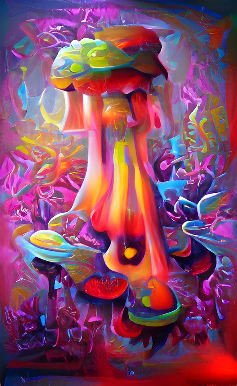 ArtStation - Mushroom Psychedelic 230 image pack | Artworks