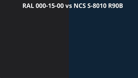 Ral 000 15 00 Vs Ncs S 8010 R90b Ral Colour Chart Uk