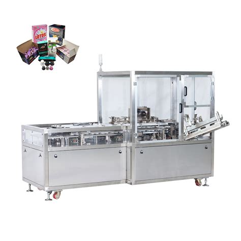 Vertical Load Cartons Min Automatic Cartoning Machine Rotary