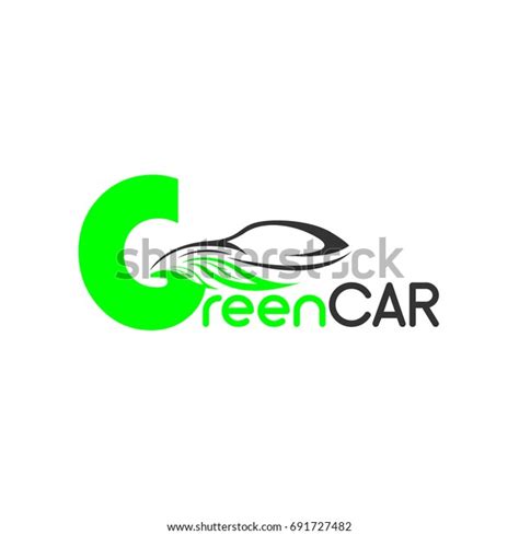 Green Car Logo Design Concept Vector Stock Vector (Royalty Free ...