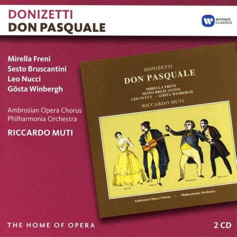 Gaetano Donizetti Don Pasquale 2 Cds Jpc